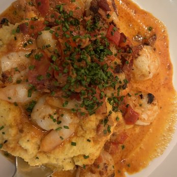 Seasons 52 - Wood-Grilled Shrimp and Grits - New American Near Me - Boca Raton, Florida Seasons 52 - Wood-Grilled Shrimp and Grits - New American Near Me - Boca Raton, Florida