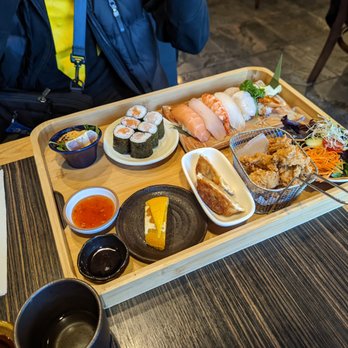 Myomi Sushi - a bite of everything, $30 tray - Sushi Bars Near Me - Richmond, British Columbia Myomi Sushi - a bite of everything, $30 tray - Sushi Bars Near Me - Richmond, British Columbia