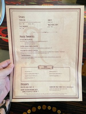 Menu photo 2 Rosewater Grill & Tavern Vinton, LA Menu photo 2 Rosewater Grill & Tavern Vinton, LA