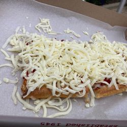 DiCarlo's Pizza - St Clairsville - The cheese never goes in the oven just the bread