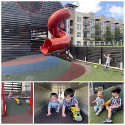 Kids enjoying the playground! Kids enjoying the playground!