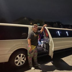 Limo New Braunfels - My husband celebrates his birthday 80s style clothing but first class ride!