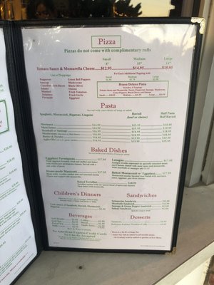 Menu photo 6 Little Tony's Italian Restaurant Oxnard, CA