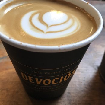 Devocion - Decafe cappacino - Coffee & Tea Near Me - Brooklyn, New York Devocion - Decafe cappacino - Coffee & Tea Near Me - Brooklyn, New York