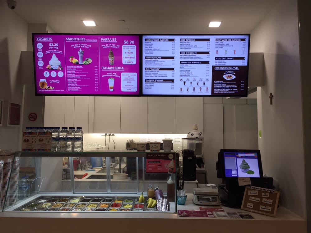GLACIER FROZEN YOGURT CAFE 60 Paya Lebar, Paya Lebar Square