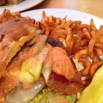 Cambridge Common - 1667 Burger - bacon, special spicy sauce, pickles, lettuce... - American Near Me - Cambridge, Massachusetts