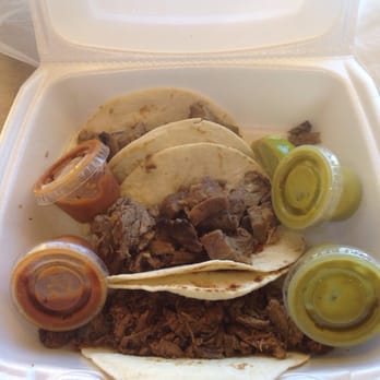 Chevron - Two beef tongue and one beef fajita! - Gas Stations Near Me - Dallas, Texas