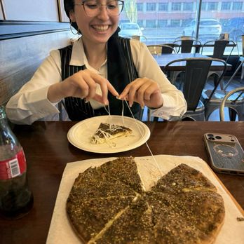 Zaatar N More - Restaurant, food, friends, epic cheese pull, Zaatar and Cheese - Pizza Near Me - Northridge, California Zaatar N More - Restaurant, food, friends, epic cheese pull, Zaatar and Cheese - Pizza Near Me - Northridge, California
