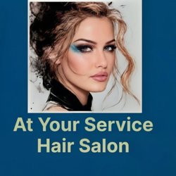 At Your Service Hair Salon - Salon Logo