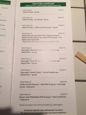 Menu photo 1 Oishii Wok & Sushi Istanbul, 34
