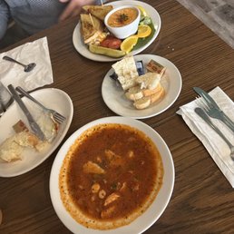 Ciapino, tuna melt, lobster bisque Ciapino, tuna melt, lobster bisque