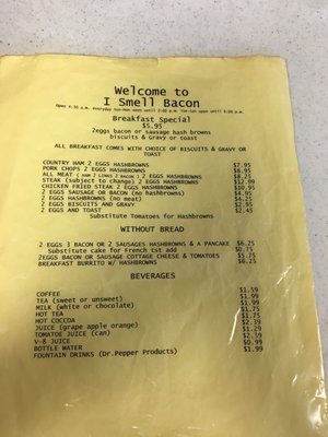 Menu photo 8 I Smell Bacon Eufaula, OK Menu photo 8 I Smell Bacon Eufaula, OK