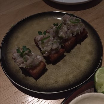 Kyu - Wasabi sashimi(crispy rice) - Asian Fusion Near Me - Miami, Florida