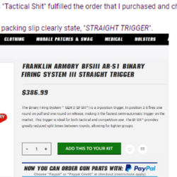 Incompetent shipping