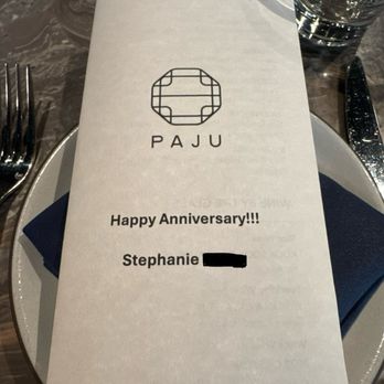 Paju - Reserved our anniversary dinner through Capital One Restaurant portal - Korean Near Me - Seattle, Washington Paju - Reserved our anniversary dinner through Capital One Restaurant portal - Korean Near Me - Seattle, Washington