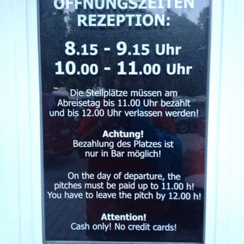 Seehäusl Campingplatz - Check-In reception hours. - Campgrounds Near Me - Chieming, BY