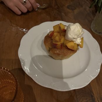 Amourette - Brown butter almond peach cake - Pop-Up Restaurants Near Me - Philadelphia, Pennsylvania Amourette - Brown butter almond peach cake - Pop-Up Restaurants Near Me - Philadelphia, Pennsylvania