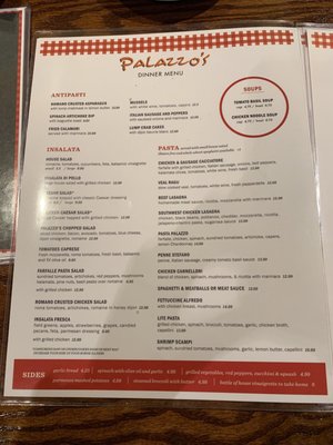 Menu photo 7 Palazzo's Houston, TX Menu photo 7 Palazzo's Houston, TX