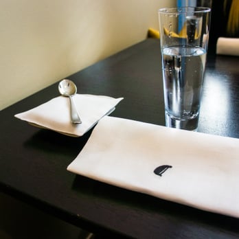 Alinea - Fancy napkin :D - New American Near Me - Chicago, Illinois