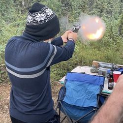 Sentry Plaza Hardware & Sporting Goods - Target practicing with ammo from hardware store