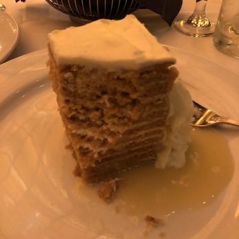 Ocean Prime - 10 layer carrot cake- excellent! - Cocktail Bars Near Me - Philadelphia, Pennsylvania Ocean Prime - 10 layer carrot cake- excellent! - Cocktail Bars Near Me - Philadelphia, Pennsylvania