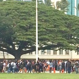 Students gather to support a nationwide effort.... Students gather to support a nationwide effort....