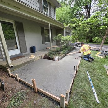 Green Smart - Concrete walkway installation - Landscaping Near Me