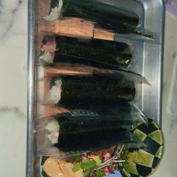 Sushi Table - The handroll set of 4 - Japanese Near Me - San Luis Obispo, California Sushi Table - The handroll set of 4 - Japanese Near Me - San Luis Obispo, California
