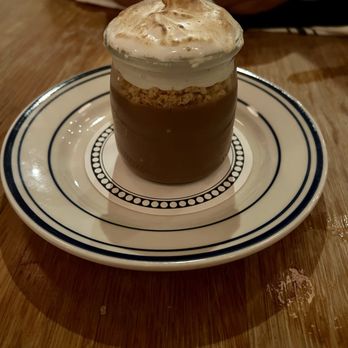 Saba - Hazelnut Chocolate Pudding - Mediterranean Near Me - New Orleans, Louisiana Saba - Hazelnut Chocolate Pudding - Mediterranean Near Me - New Orleans, Louisiana