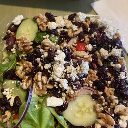 Cranberry, walnut, Gorgonzola salad