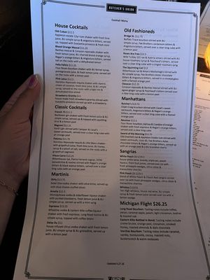Menu photo 2 Butcher's Union Grand Rapids, MI Menu photo 2 Butcher's Union Grand Rapids, MI