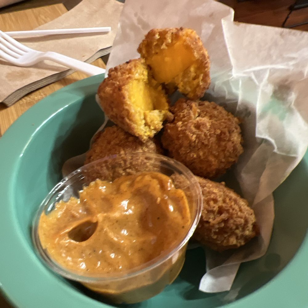 Justveggiez - Plant Based Cheese Curds - Pop-Up Restaurants Near Me - Madison, Wisconsin