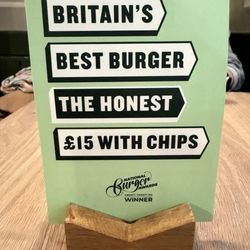 Honest Burgers Meard St - Soho - Britain's best burger!