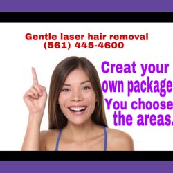 Gentle Laser Hair Removal - One flat rate for multiple areas.