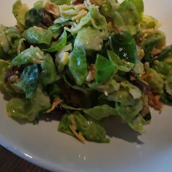 Caroline - Brussel sprout salad. Never thought a brussel salad could be this good. Creamy dressing, love the walnut addition as well. - Bakeries Near Me - Austin, Texas Caroline - Brussel sprout salad. Never thought a brussel salad could be this good. Creamy dressing, love the walnut addition as well. - Bakeries Near Me - Austin, Texas