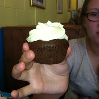 Unforgettable Bakery & Cafe - Chocolate cupcake with real cream cheese icing - Bakeries Near Me - Savannah, Georgia Unforgettable Bakery & Cafe - Chocolate cupcake with real cream cheese icing - Bakeries Near Me - Savannah, Georgia