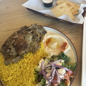 Shawarmaati - Euro Gyro Plate - Mediterranean Near Me - Gilbert, Arizona