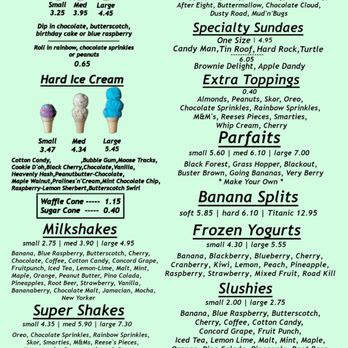 Cool Cucumber - an ice cream menu - Ice Cream & Frozen Yogurt Near Me - Strathroy, Ontario