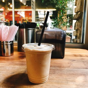 Brew House Coffee - Small hazelnut latte blended :) YUMMY - Coffee & Tea Near Me - Lodi, California