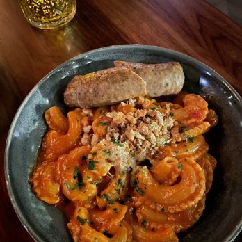 Alpana - Creste di gallo alla grappa - New American Near Me - Chicago, Illinois Alpana - Creste di gallo alla grappa - New American Near Me - Chicago, Illinois