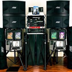 MadProAudio - This is one of our karaoke-only systems coming in around 3 grand. We custom build pro systems to fit the customers needs.
