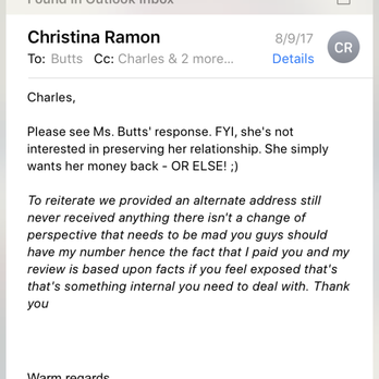 Chicago Tenants Rights Law - I guess this isn't a correspondence  if you can't trust them after the fact to tell the TRUTH PLEASE DONT TRUST THEM WITH YOUR MOMEY - Tenant and Eviction Law Near Me - Chicago, Illinois