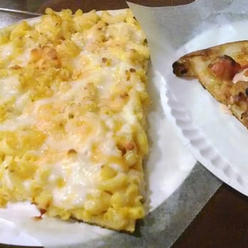 Za Late Night Pizzeria - The almighty mac n cheese slice - Pizza Near Me - Seaford, New York Za Late Night Pizzeria - The almighty mac n cheese slice - Pizza Near Me - Seaford, New York
