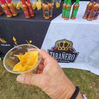 South Florida Garlic Fest - HOT SAUCE CHIPS - Festivals Near Me - Delray Beach, Florida