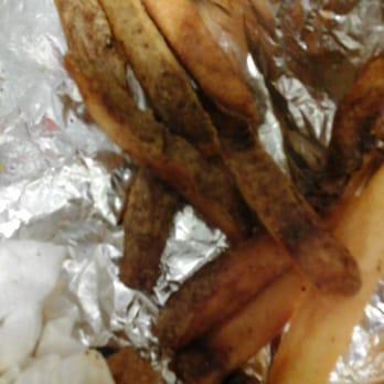 Sam's Pizza & Subs - Burnt sougy  yucky fries . ....  Go to McDonald's! Your better off - Pizza Near Me - Glen Burnie, Maryland