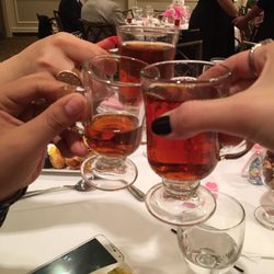 Temple Beth Am - Cheers with black tea lol