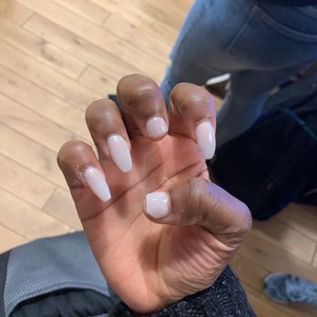 Local Honey - Two nails missing but such a pretty color. - Nail Salons Near Me - Brooklyn, New York