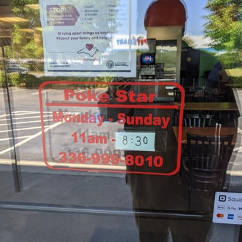 Poke Star - Hours adjusted to 8:30pm all week - Poke Near Me - Winston-Salem, North Carolina