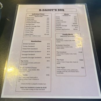 B-Daddy's BBQ - Barbeque Near Me - Helotes, Texas