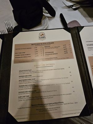 Menu photo 8 Sam's Steakhouse Saint Louis, MO